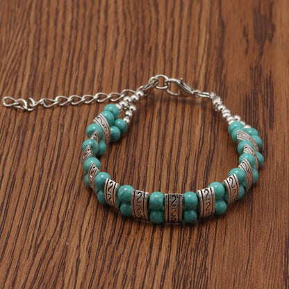 Ethnic Turquoise Bracelet