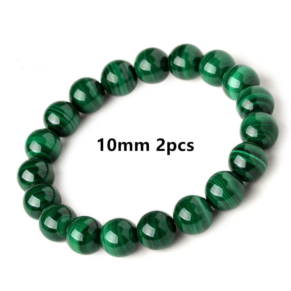 Natural malachite bracelet