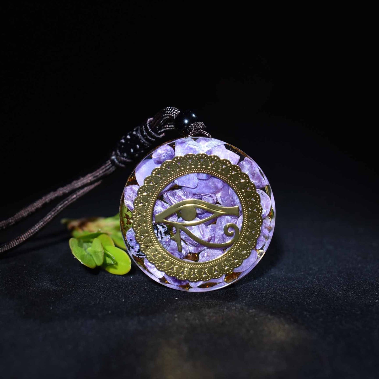 Natural Crystal Seven Chakra Pendant