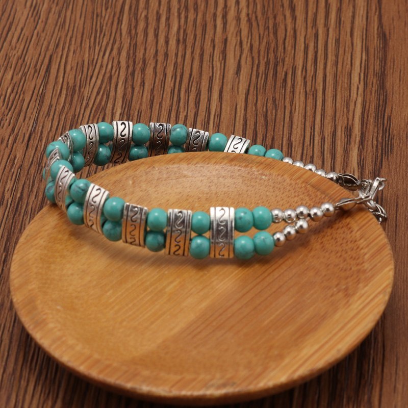 Ethnic Turquoise Bracelet