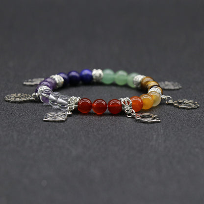 Natural Crystal Chakra Bracelet